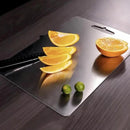 Tábua de Cozinha Aço Inox - Antibacteriana e Antisujeira