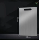 Tábua de Cozinha Aço Inox - Antibacteriana e Antisujeira