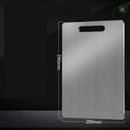 Tábua de Cozinha Aço Inox - Antibacteriana e Antisujeira