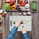 Tábua de Cozinha Aço Inox - Antibacteriana e Antisujeira