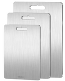 Tábua de Cozinha Aço Inox - Antibacteriana e Antisujeira