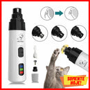 PetCare Trim — Lixa Elétrica Silenciosa e Segura para Unhas de Pets