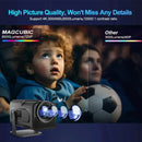 HY320 Mini Newly Native 720P Android 11 4K Projector 300ANSI Wifi6 BT5.0 Cinema Outdoor Portable 180° Rotable Projector